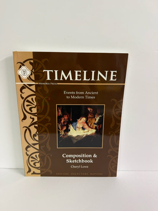 Timeline Memoria Press Composition & Sketchbook Pre-Owned Memoria Press