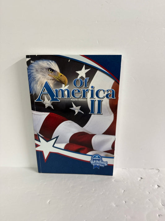 Of America II Abeka Reader Pre-Owned 6th Grade Reading Textbooks