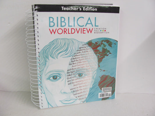 Biblical Worldview BJU Press Teacher Edition  Pre-Owned Bible Textbooks