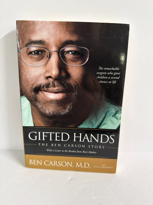 Gifted Hands Zondervan Pre-Owned Ben Carson, M.D. Autobiography Books