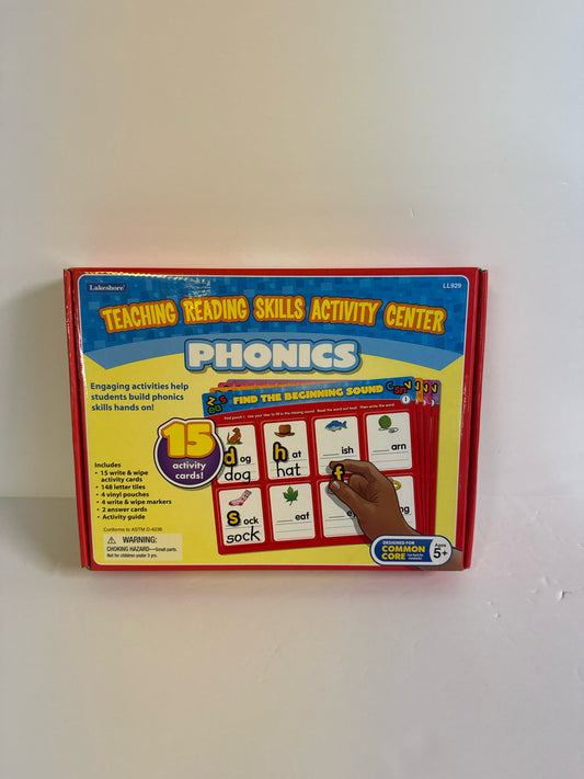 Teaching Reading Skills Activity Ce Lakeshore Pre-Owned Early Learning Books