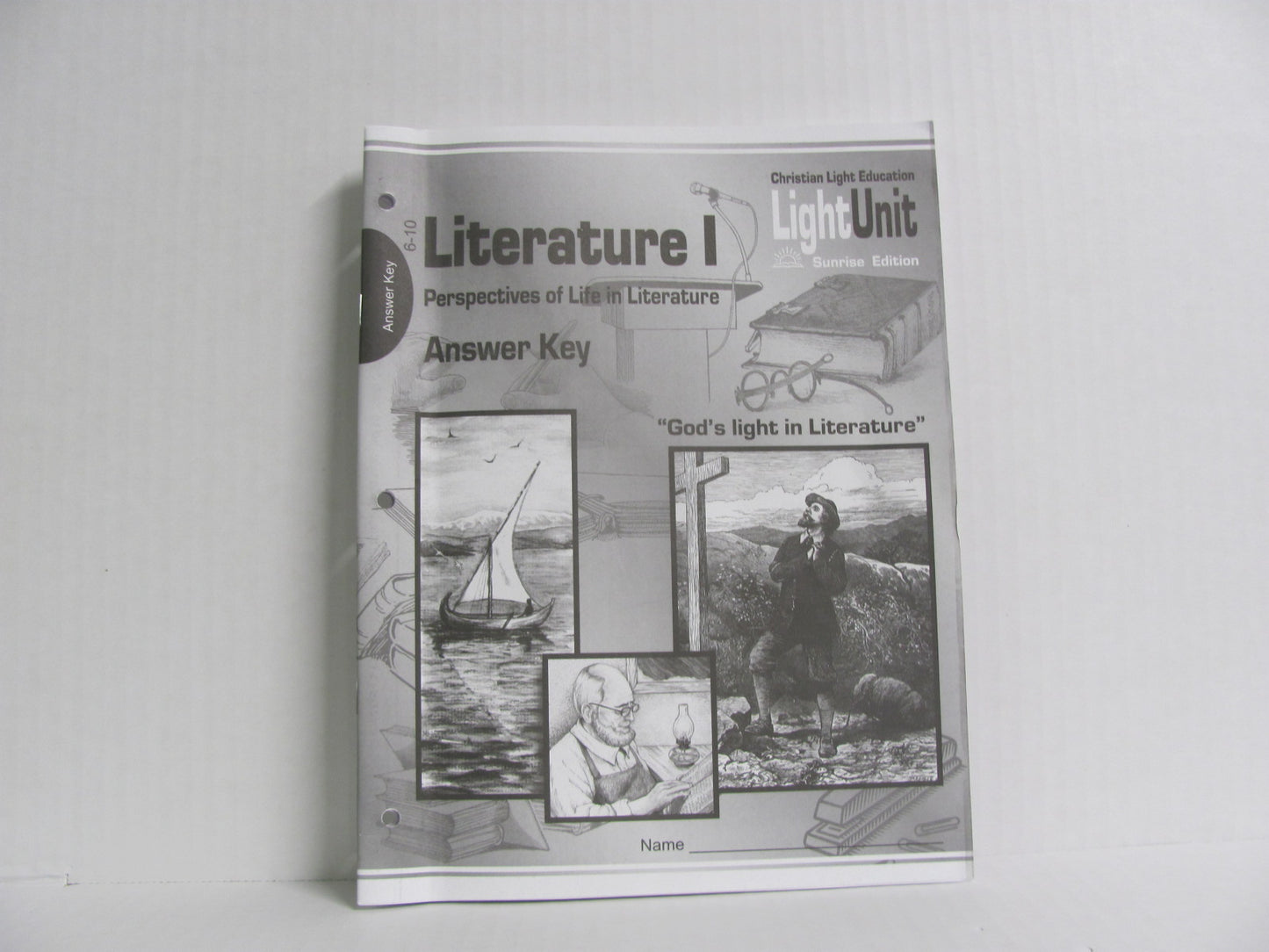 CLE Literature I Teacher Key  Pre-Owned High School Language Textbooks
