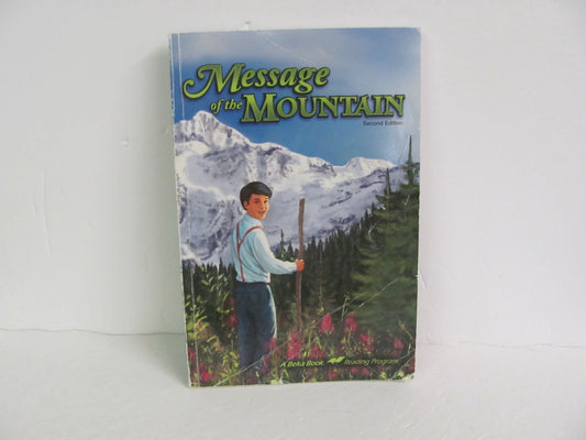 Message of the Mountain Abeka Student Book Pre-Owned 6th Grade Reading Textbooks