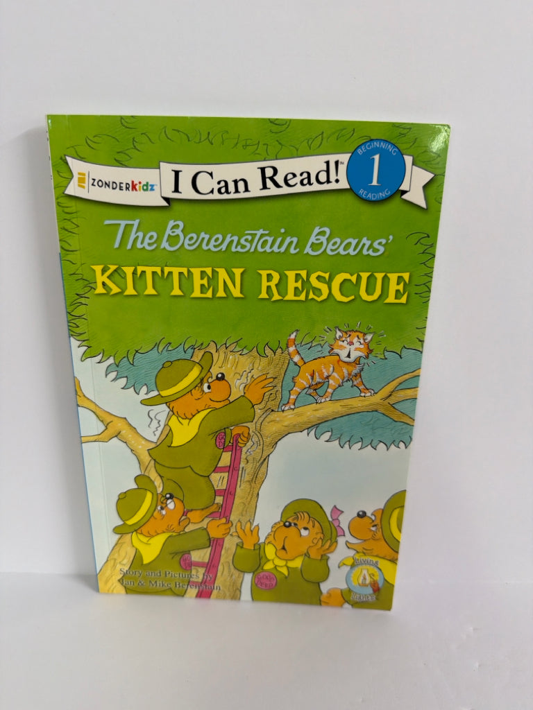 Kitten Rescue Jan & Mike Berenstain Zonderkidz- Phonics Readers