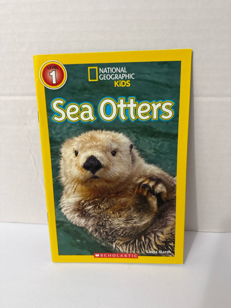 Sea Otters National Geographic Kids Reader Pre-Owned Ocean/Seashore Books