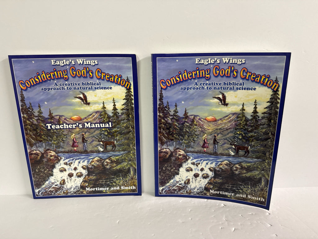 Considering God's Creation Eagle's Wings Set  Pre-Owned Science Textbooks