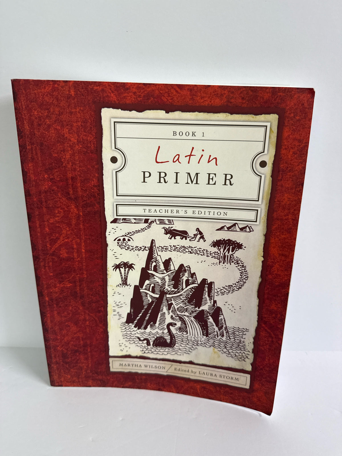 Latin Primer Canon Press Teacher Edition  Pre-Owned Elementary Latin