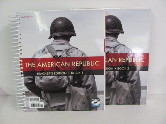 The American Republic BJU Press Teacher Edition  Pre-Owned History Textbooks