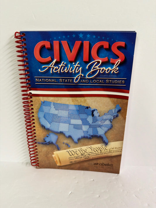 Civics Activity Book Abeka Activity Book  Pre-Owned Math, History & Science