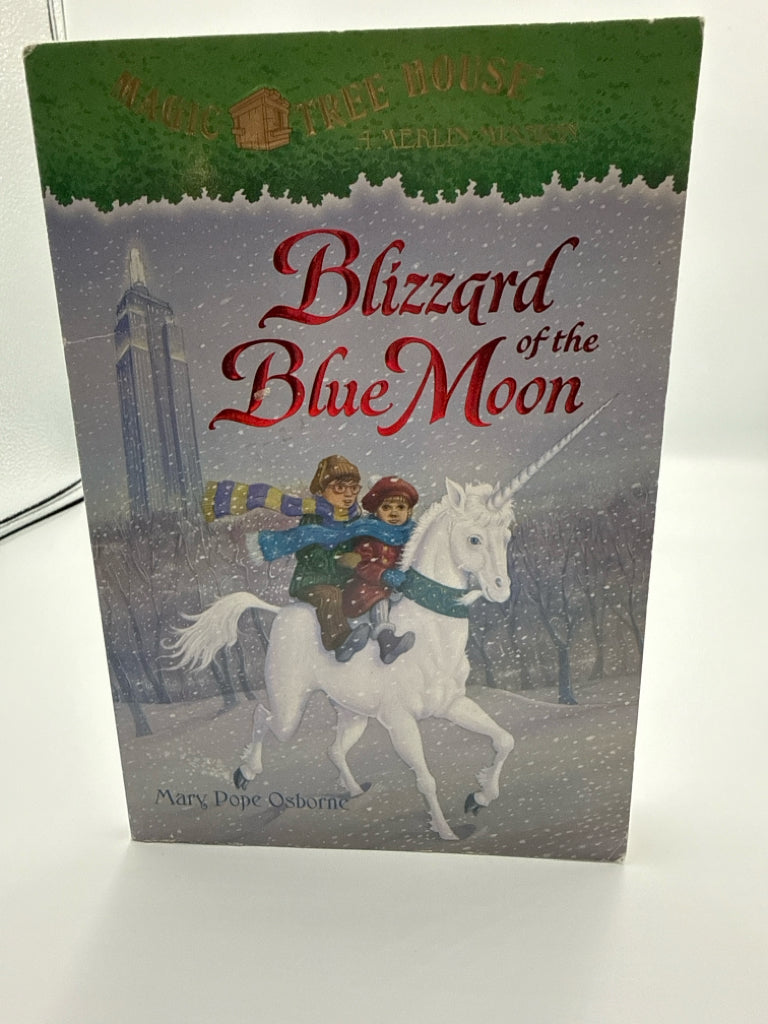Blizzard of the Blue Moon Mary Pope Osborne Random House Juvenile Books