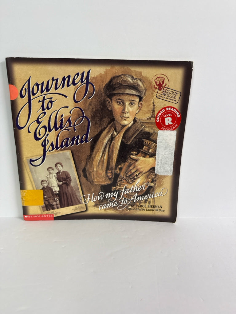 Journey to Ellis Island Carol Bierman Scholastic Paperback Books