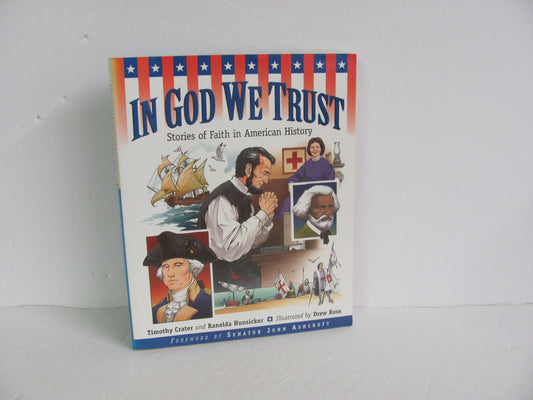 In God We Trust Cook Pre-Owned Crater Elementary American History Books