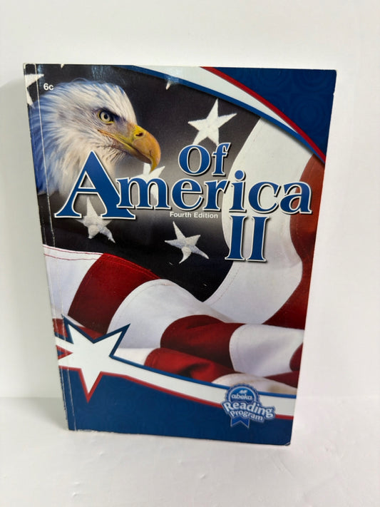 Of America II Abeka Reader Pre-Owned 6th Grade Reading Textbooks