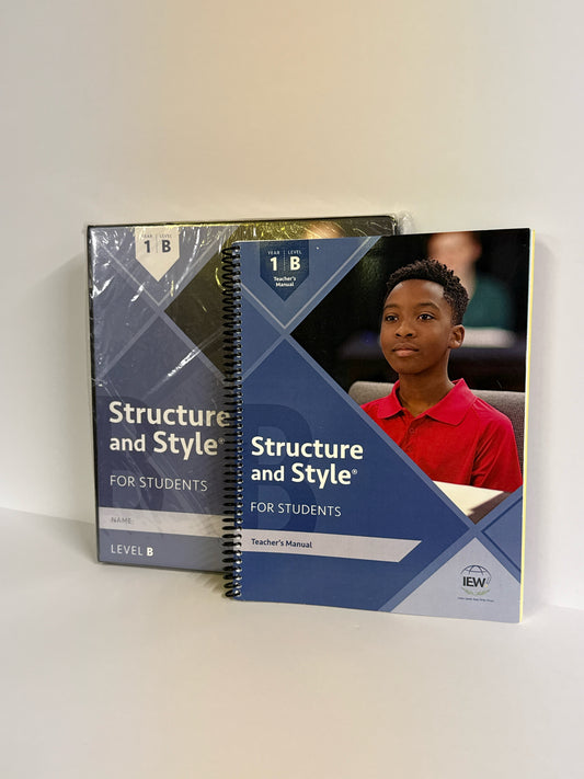Structure & Style Year 1, Level B IEW Set  Pre-Owned IEW Writing Books