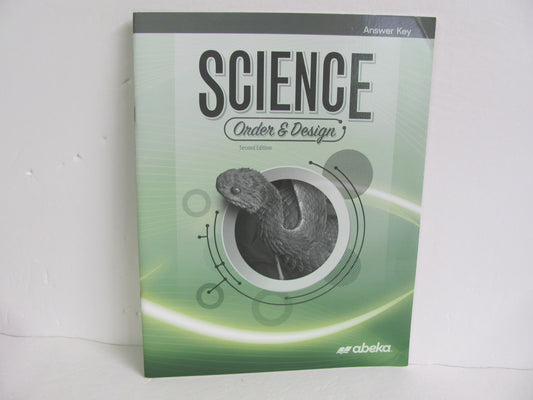 Order & Design Abeka Answer Key  Pre-Owned 7th Grade Science Textbooks