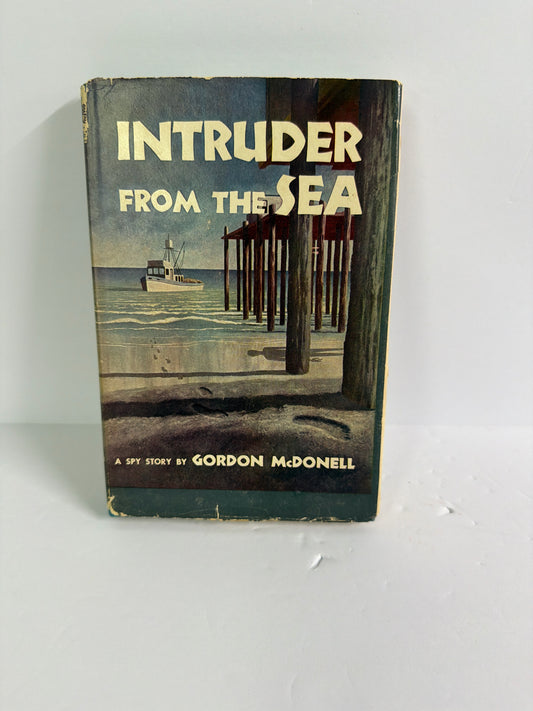 Intruder From the Sea Little Brown Pre-Owned Gordon McDonell Fiction Books