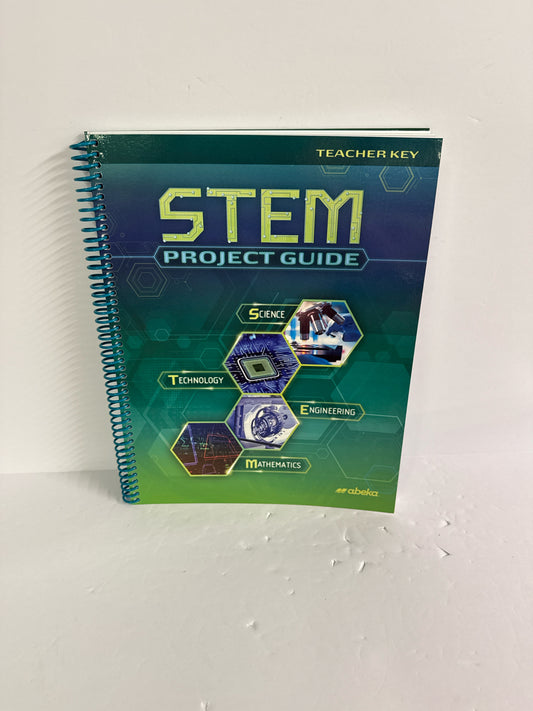 Stem Project Guide Abeka Teacher Key  Pre-Owned 9th Grade Science Textbooks