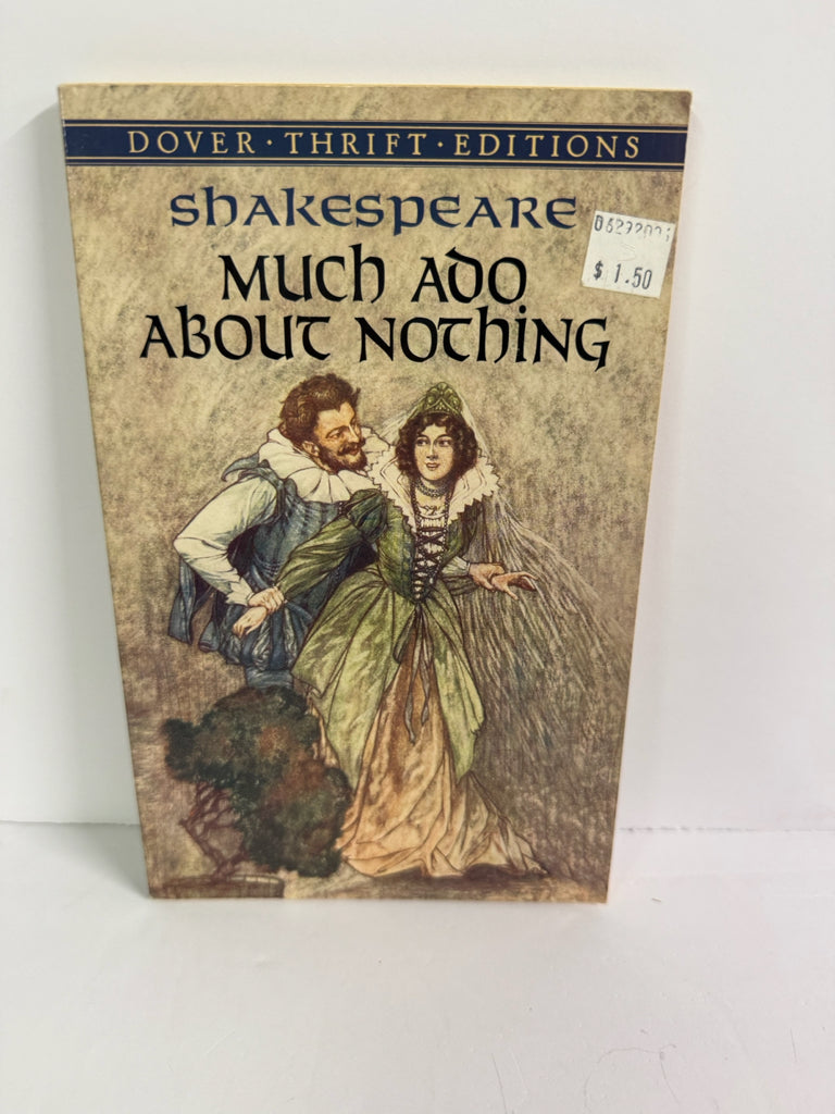 Much Ado About Nothing Dover Thrift Pre-Owned William Shakespeare Fiction Books
