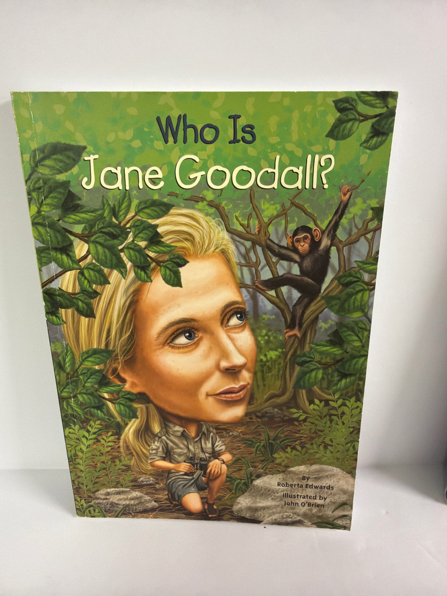 Who is Jane Goodall? Roberta Edwards WHOHQ Juvenile Books