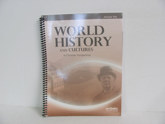 World History and Cultures Abeka Answer Key  Pre-Owned History Textbooks