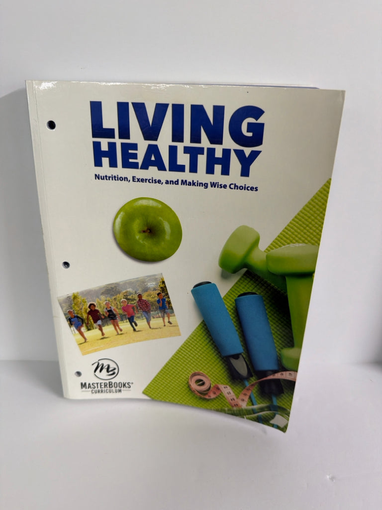 Living Healthy MasterBooks Student Book Pre-Owned Elementary Science Textbooks