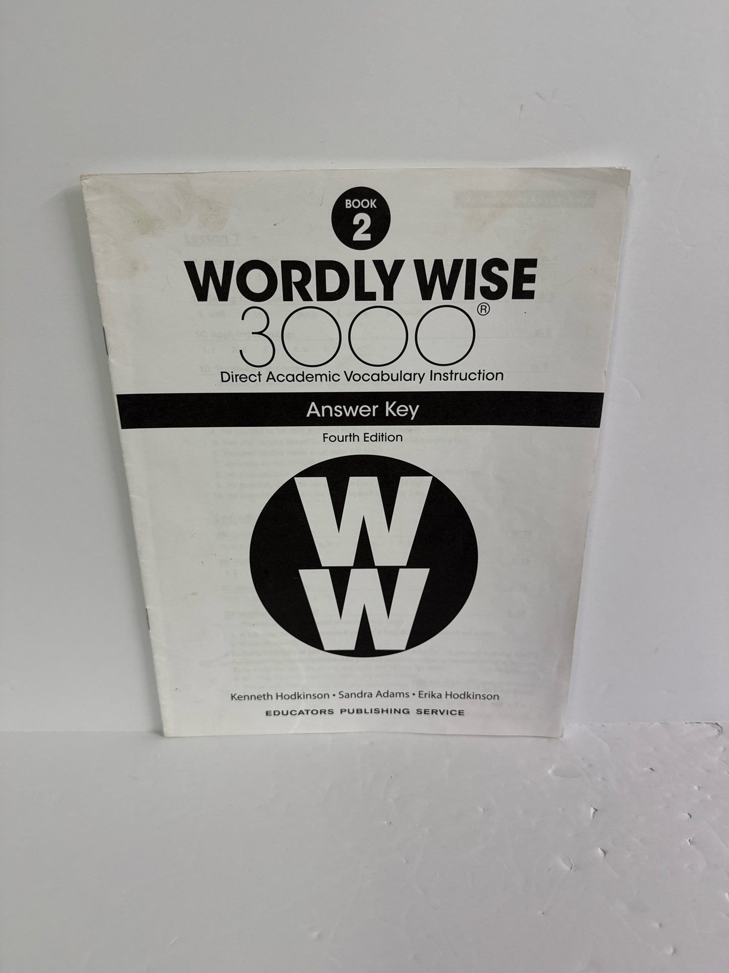 Wordly Wise 3000 Educators Publishing Service Elementary Language Textbooks