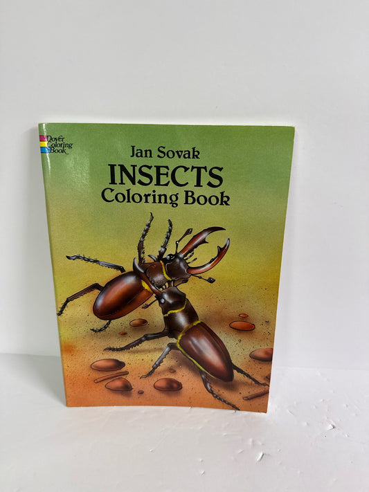 Insects Coloring Book Dover Coloring Book  Pre-Owned Animals/Insects Books