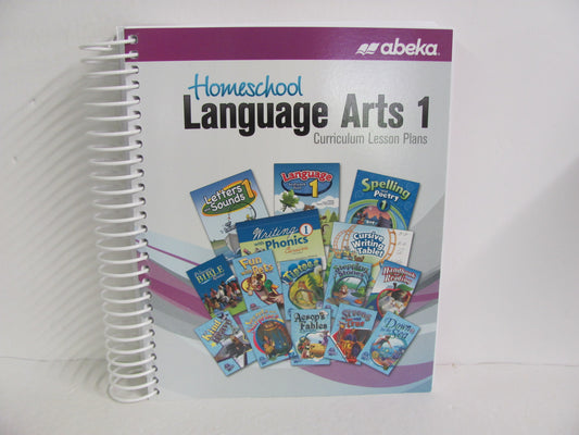 Language Arts 1 Abeka Curriculum Pre-Owned 1st Grade Language Textbooks