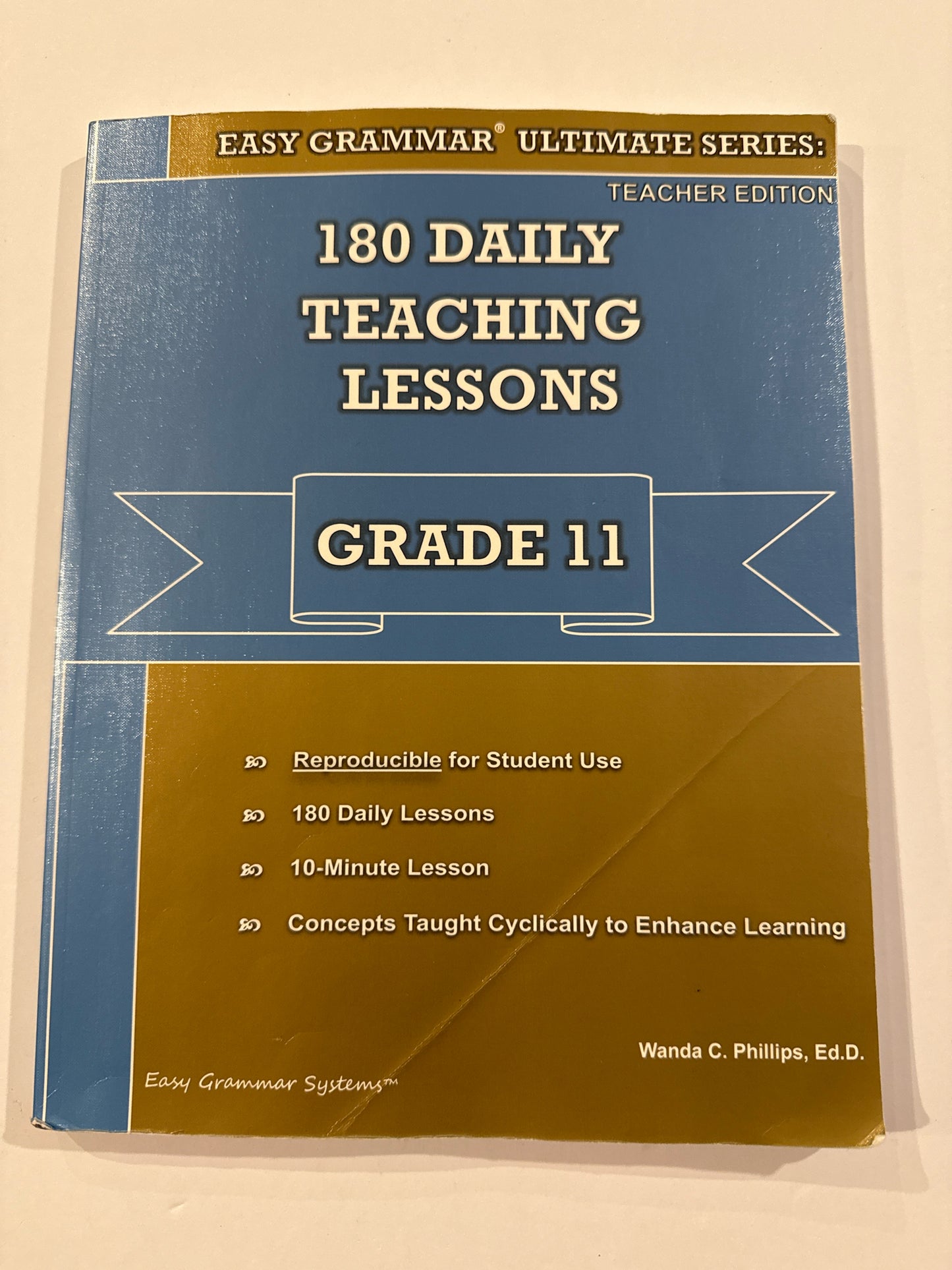 Easy Grammar Ultimate Easy Grammar Teacher Edition  Pre-Owned Grammar Books