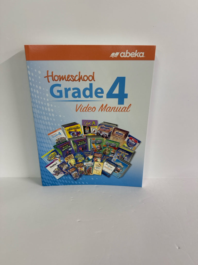 Homeschool Grade 4 Abeka Video Manual- Pre-Owned 4th Grade Educator Resources