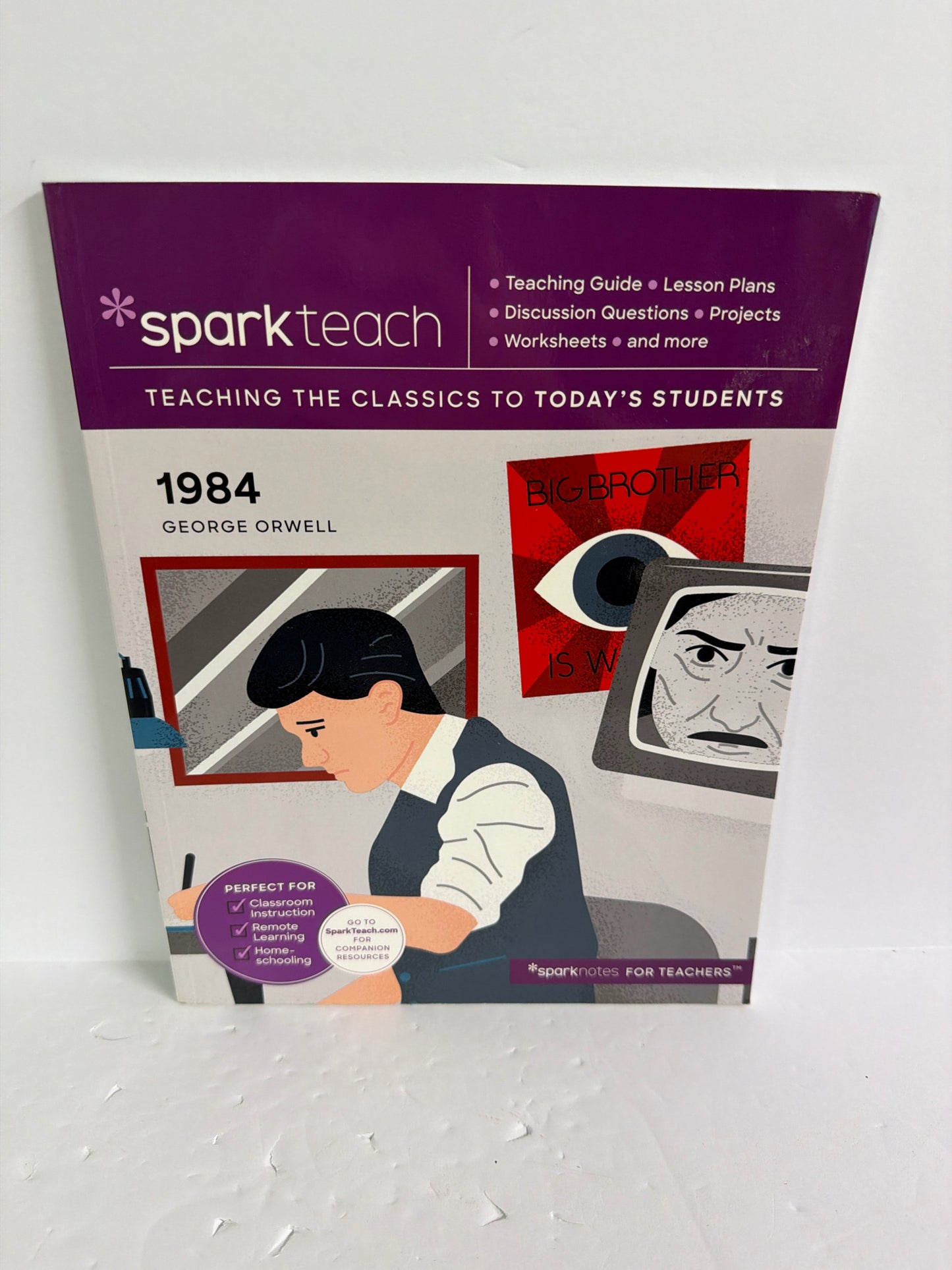 1984 SparkTeach Pre-Owned George Orwell Educator Resources