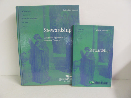 Stewardship Math U See Set  Pre-Owned Elementary Mathematics Textbooks