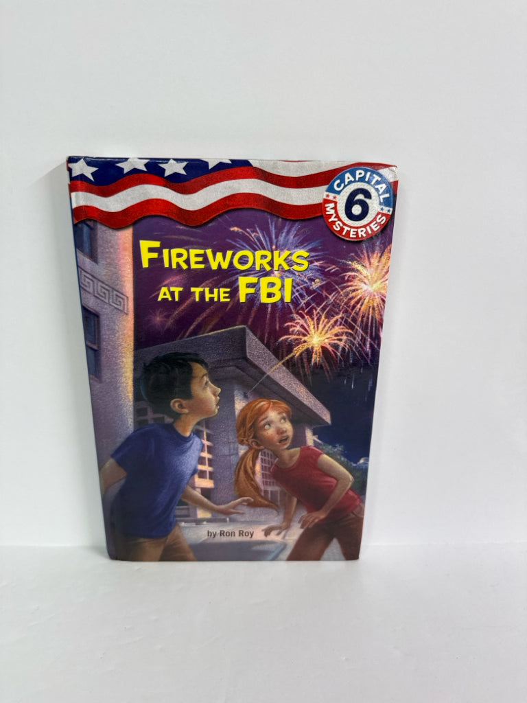 Fireworks at the FBI Ron Roy Random House Juvenile Books