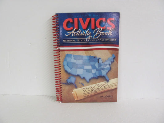 Civics Activity Book Abeka Student Book Pre-Owned 8th Grade History Textbooks