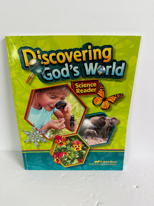 Discovering God's World Abeka Reader Pre-Owned 1st Grade Science Textbooks