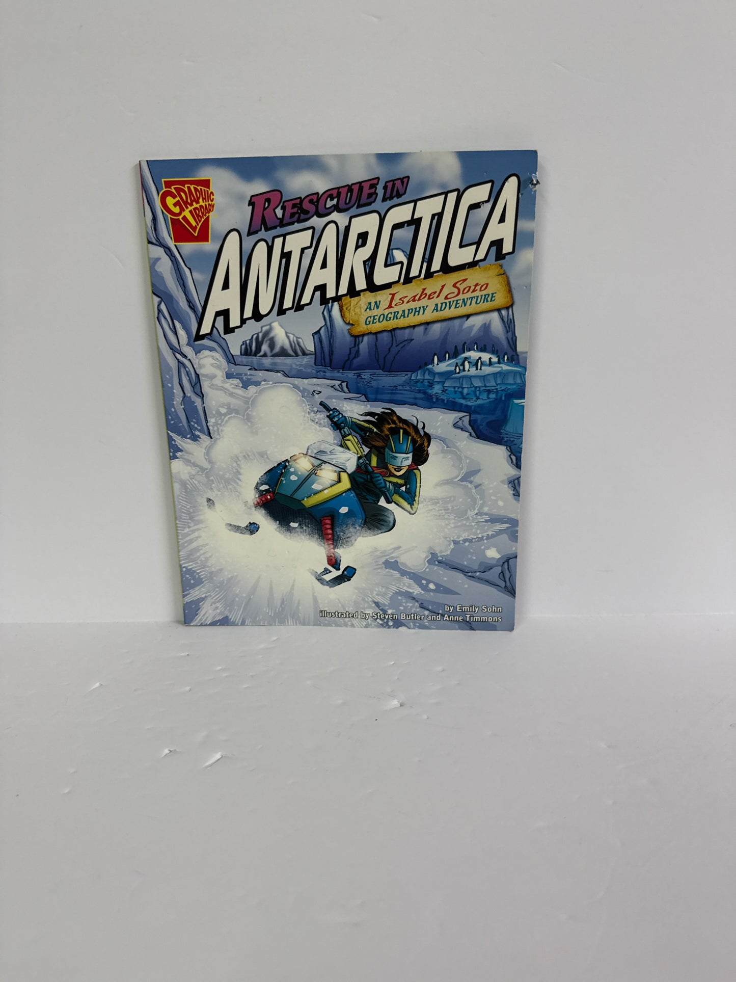 Rescue in Antarctica Emily Sohn Graphic Library Juvenile Books