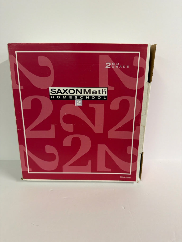 Saxon Math 2nd Grade Saxon Set  Pre-Owned 2nd Grade Mathematics Textbooks