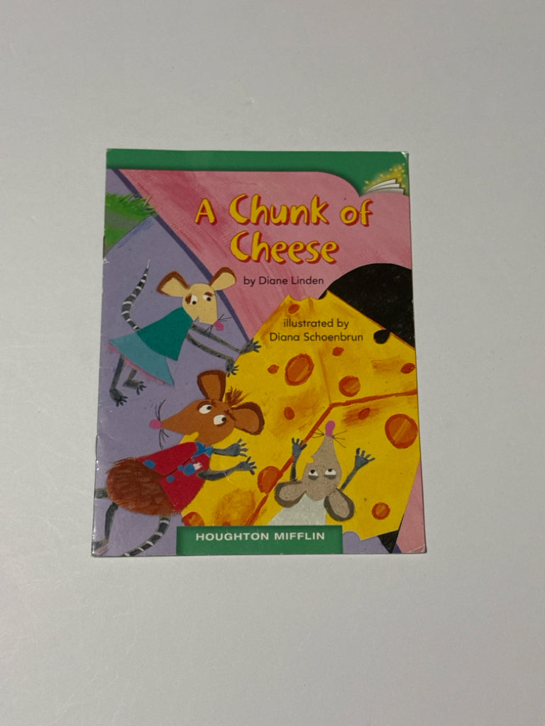 A Chunk of Cheese Houghton Mifflin Reader Pre-Owned 1st Grade Reading Textbooks