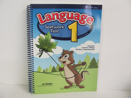 Language 1 Abeka Teacher Key  Pre-Owned 1st Grade Language Textbooks