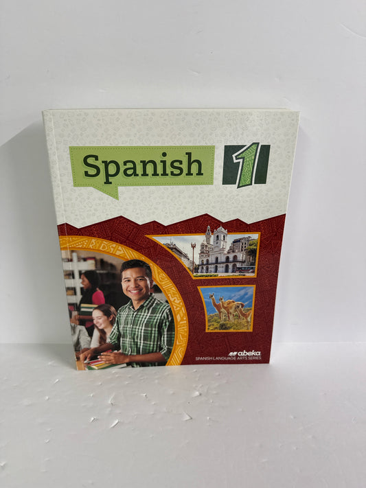 Spanish 1 Abeka Student Workbook Pre-Owned High School Spanish
