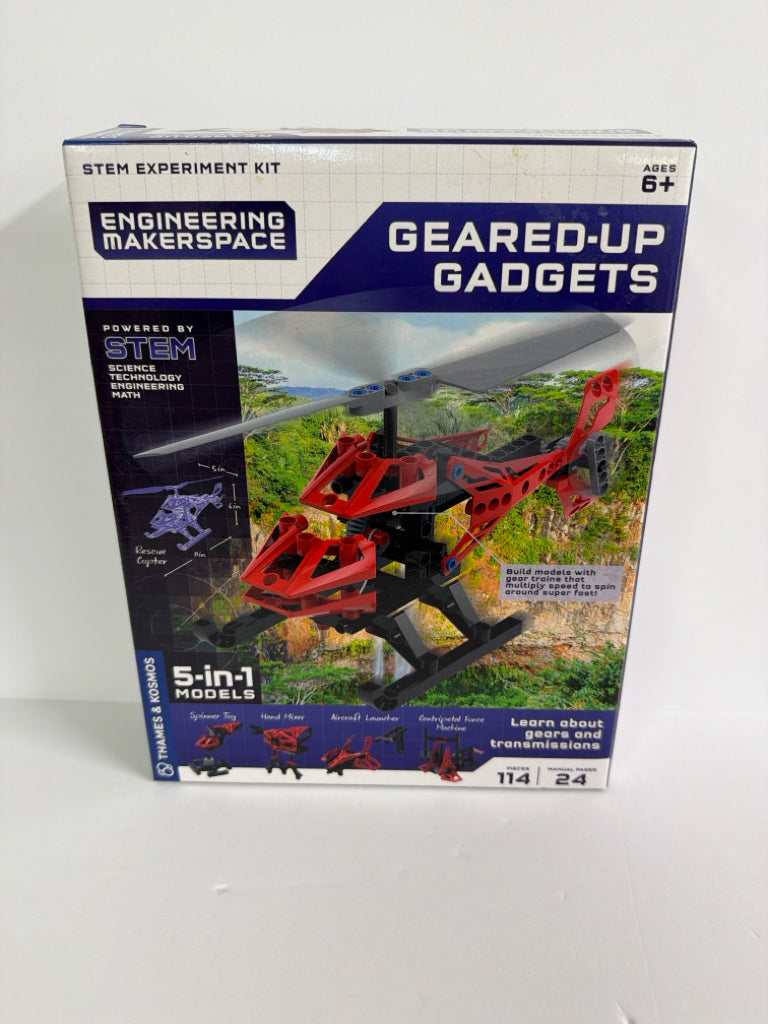 Geared-Up Gadgets Thames and Kosmos Stem Activities Miscellaneous