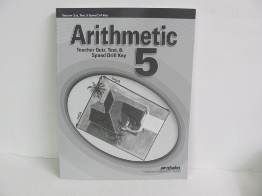Arithmetic 5 Abeka Quiz/Test Key  Pre-Owned 5th Grade Mathematics Textbooks