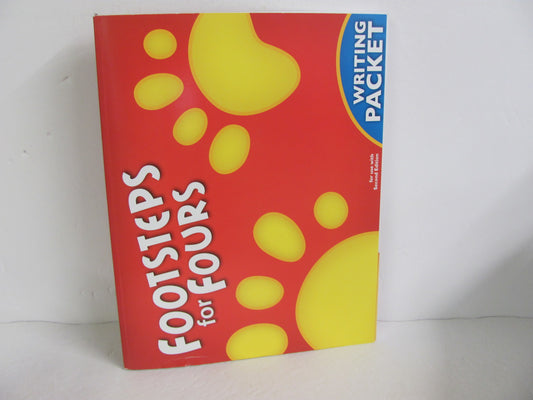 Footsteps for Fours BJU Press Workbook  Pre-Owned K4 Language Textbooks