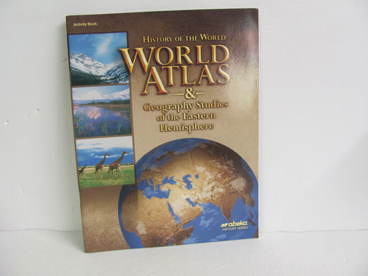 World Atlas Abeka Activity Book  Pre-Owned 7th Grade History Textbooks