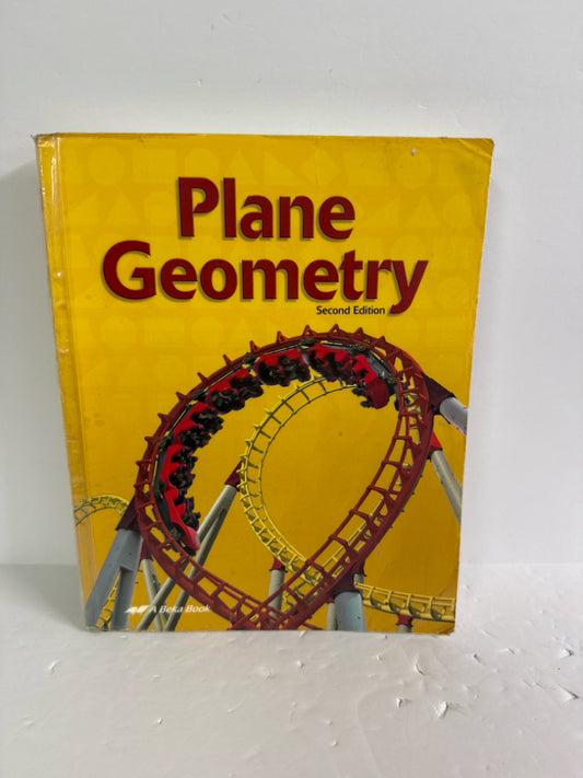 Plane Geometry Abeka Student Book Pre-Owned High School Mathematics Textbooks