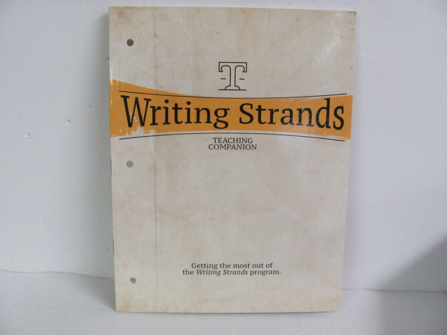 Writing Strands Master Books Teaching Companion Pre-Owned Creative Writing Books