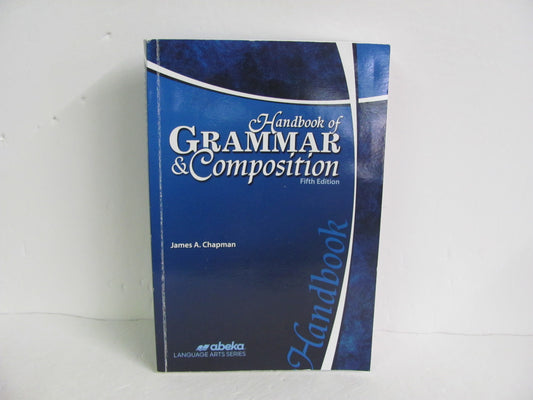 Handbook of Grammar & Composition Abeka Pre-Owned High School Language Textbooks