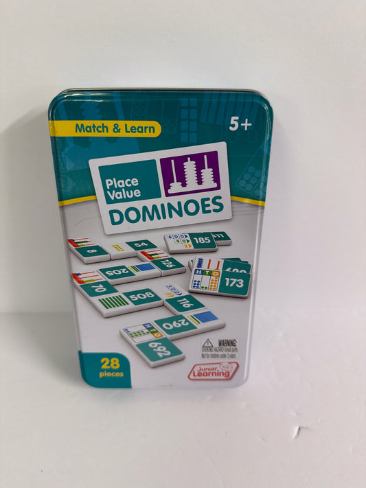 Place Value Dominoes Junior Learning Pre-Owned Miscellaneous