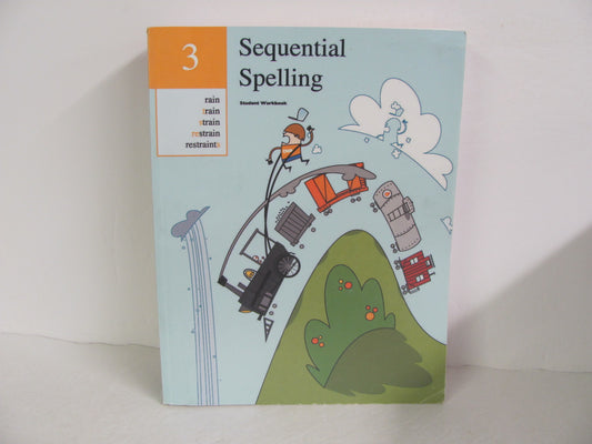 Sequential Spelling 3 AVKO Workbook  Pre-Owned Spelling/Vocabulary Books