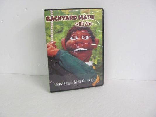 Backyard Math with Zac BJU Press DVD Pre-Owned 1st Grade Math Help Books